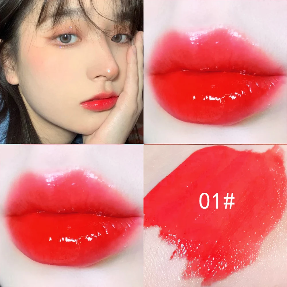

10pcs Lip Gloss Set Moisturizing Shiny Non-Sticky Lipsticks Set Long Wearing Shimmer Lip Gloss With Storage Box Easy To Colored