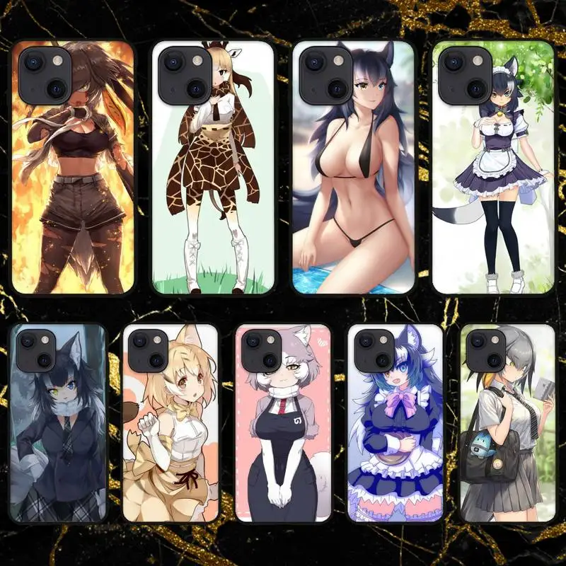 RUICHI Kemono Friends Phone Case For iPhone 11 12 Mini 13 Pro XS Max X 8 7 6s Plus 5 SE XR Shell | Mobile Cases &amp Covers