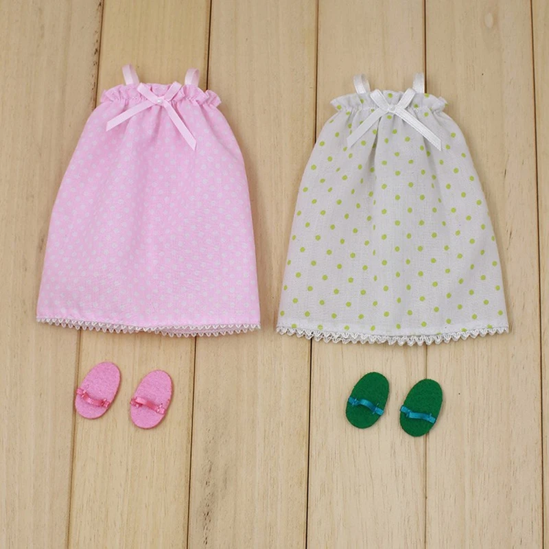 Ледяной DBS Blyth кукла игрушка одежда пижамы тапочки костюм|doll garden|doll dress up girlsslipper