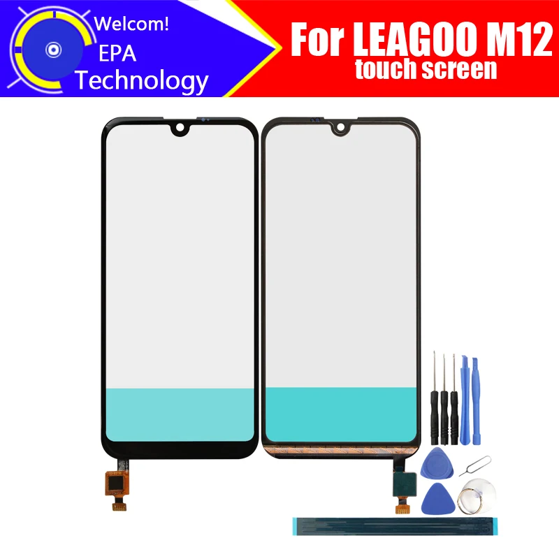 LEAGOO M12 дигитайзер сенсорный экран 100% гарантия оригинальная стеклянная панель для