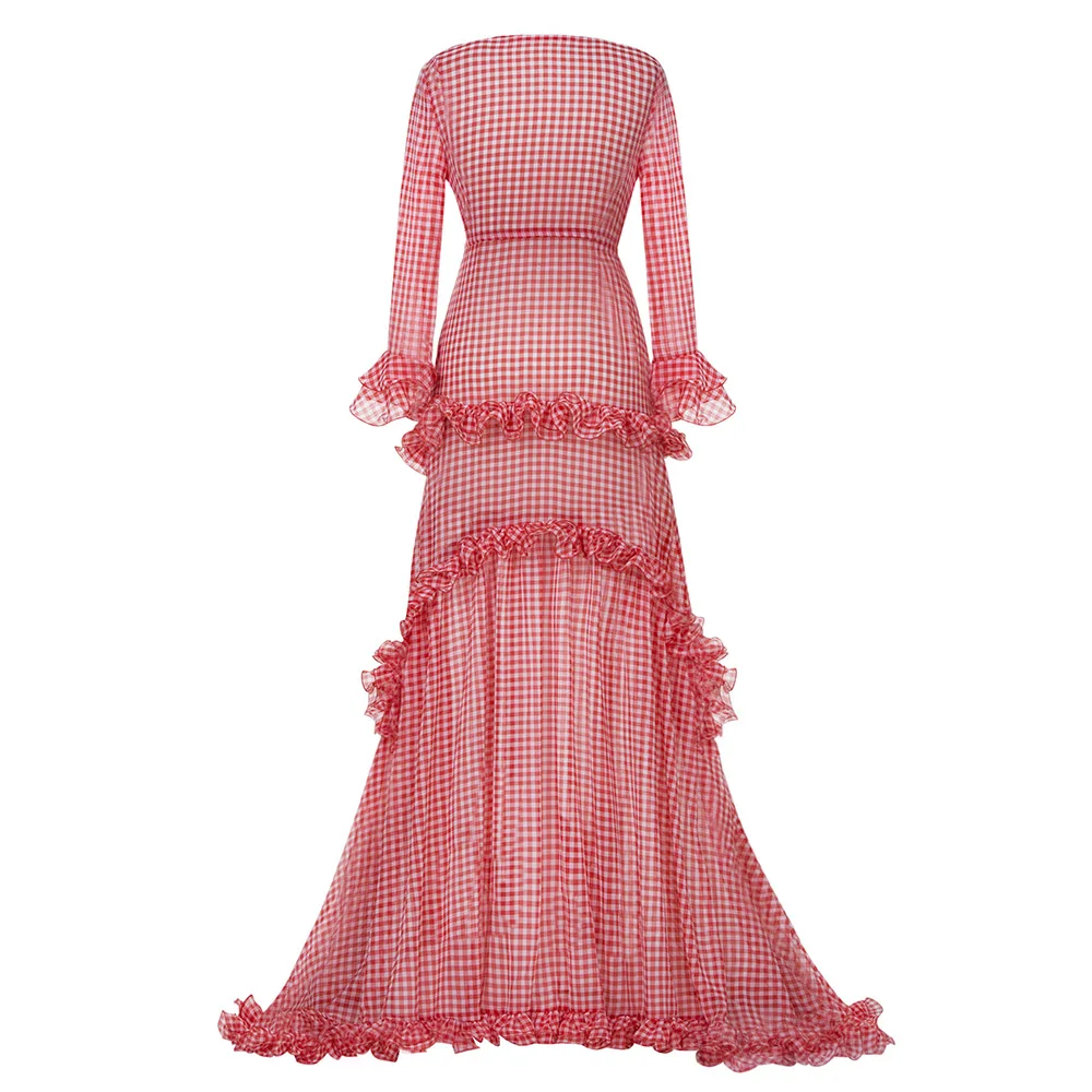 Сезон: весна–лето Розовый и красный цвет плед Многоуровневая удлиненные