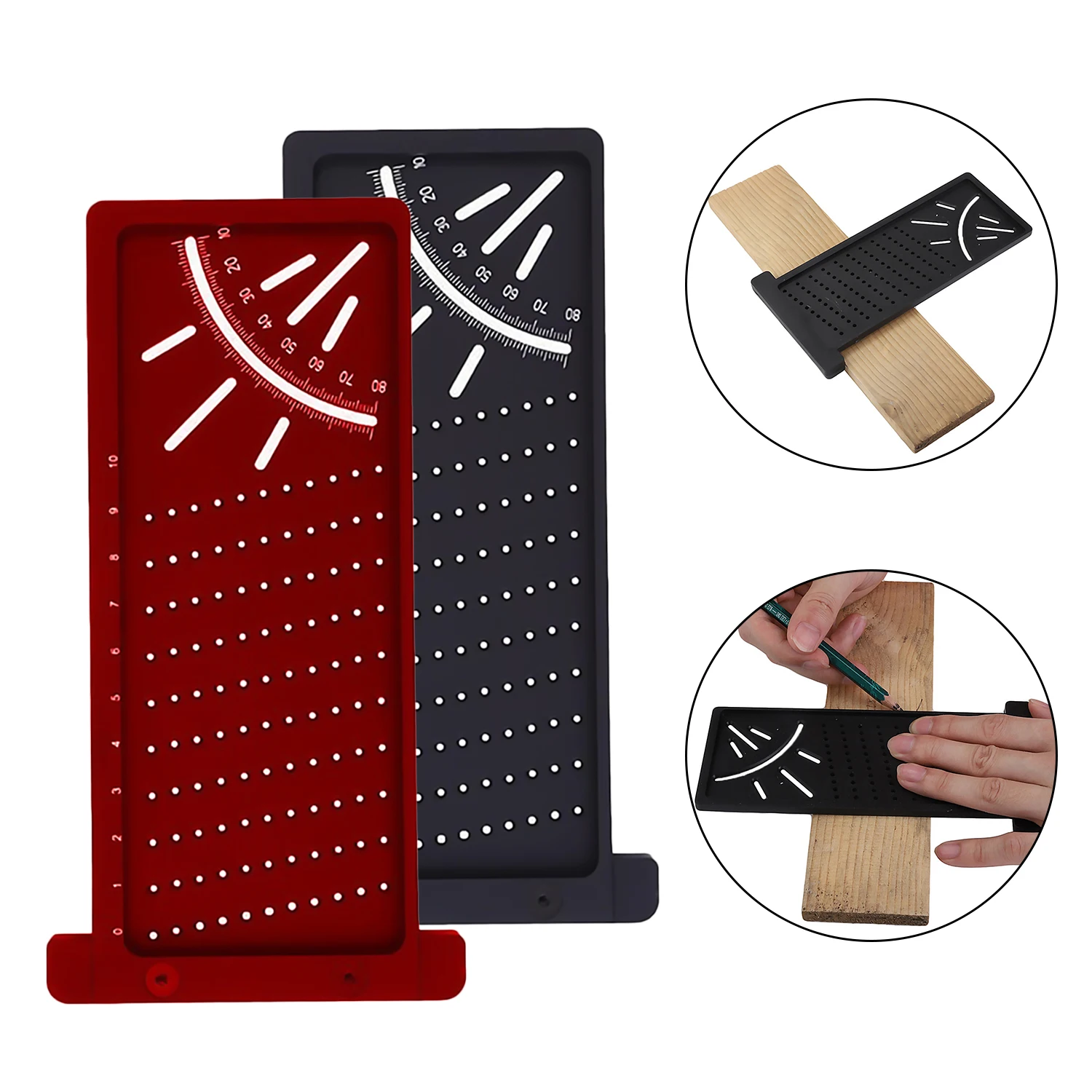 Многофункциональная 3D измерительная угловая линейка квадратного размера