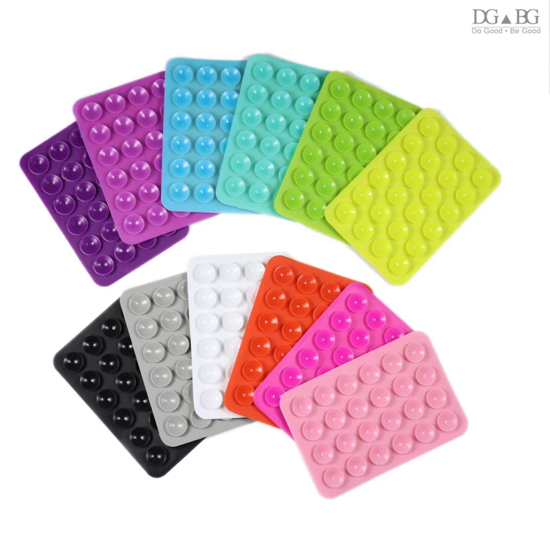 Двухсторонняя силиконовая присоска для детской присоски с подложкой 3M клейкая