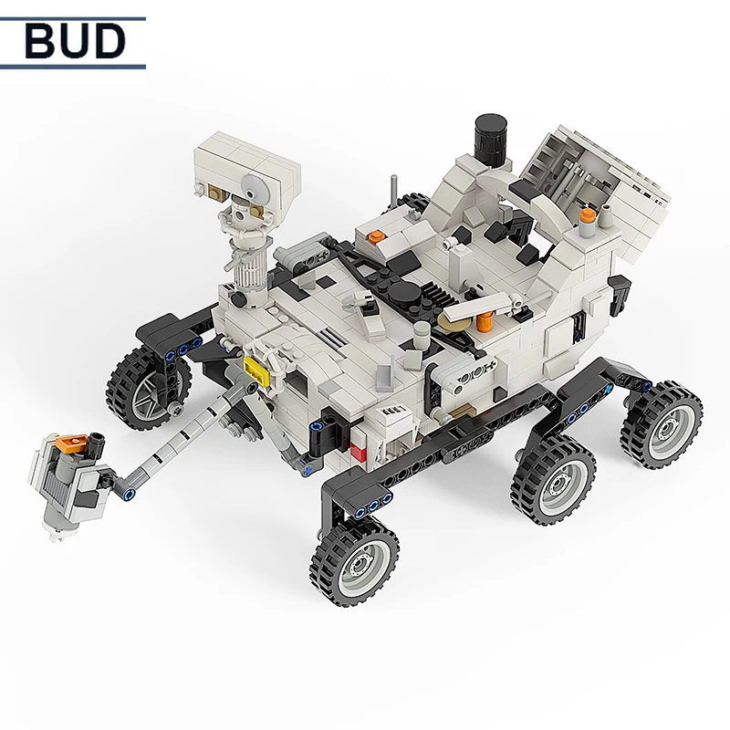 

48997 Perseverance Mars Rover Diy Building Blocks Bricks High-tech MOC Block Classic Brand Toys Children Kids Gifts