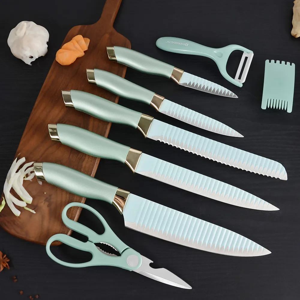 Набор кухонной утвари Qing из нержавеющей стали ножницы для чистки силиконовые