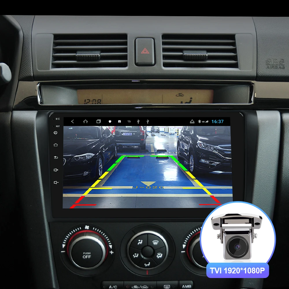 Автомагнитола Isudar H53 4G Android 1 Din для MAZDA 2003 2009 Автомобильная Мультимедийная система