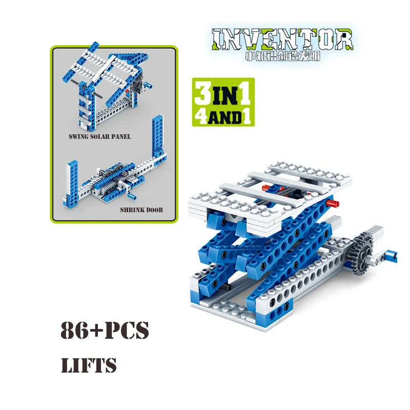 Mechanical Gear Building Blocks Engineering Childrens Science Educational STEM Toys 3IN1 Kid Brick | Игрушки и хобби