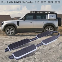 for land rover defender 110 2020 2021 2022 running boards side step bar pedals high quality nerf bars auto accessories