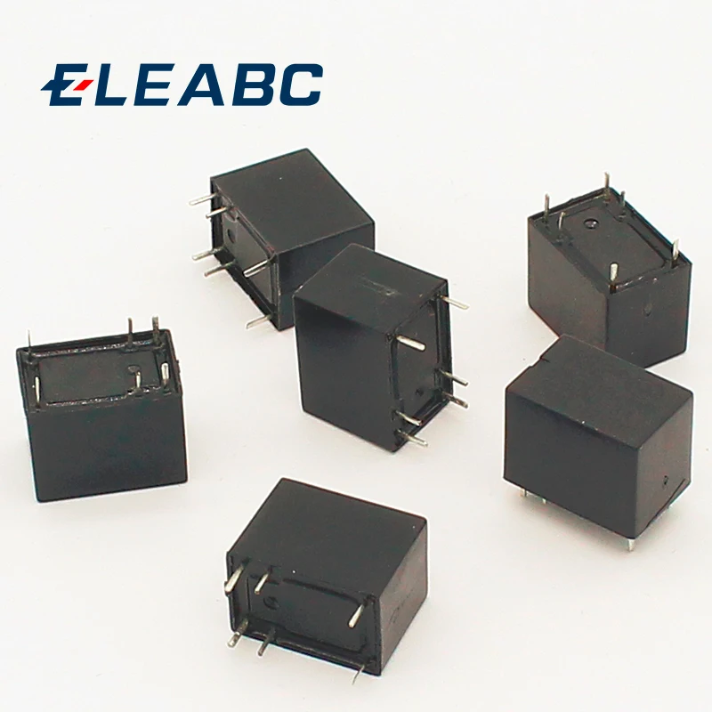 20 шт. миниатюрное реле печатной платы 6 контактов Мини постоянного тока 3 в 5 9 12 В JRC