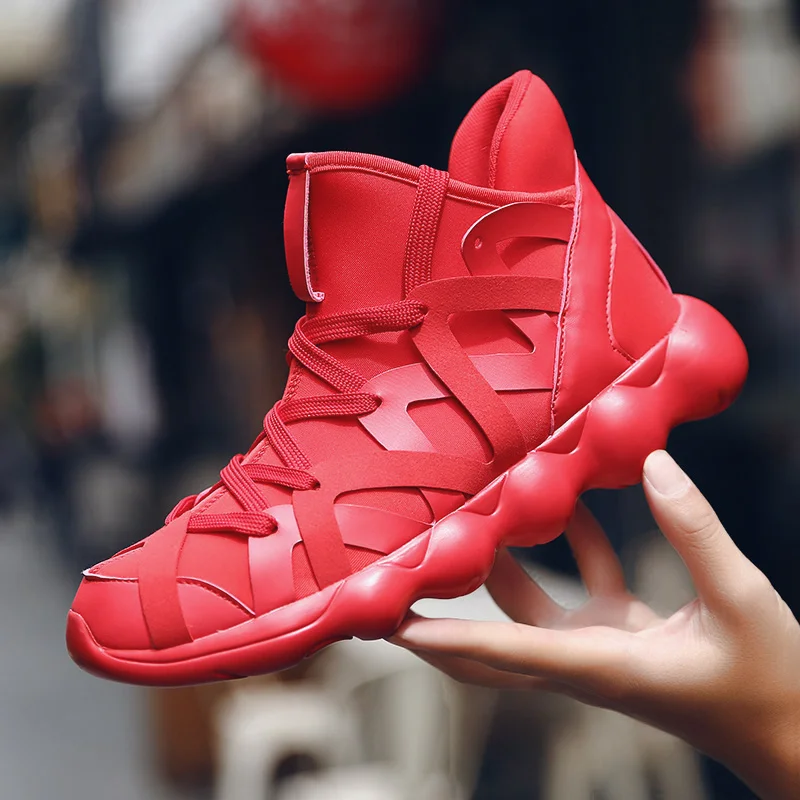 Модные хлопковые кроссовки для мужчин Дышащая мужская обувь Повседневная