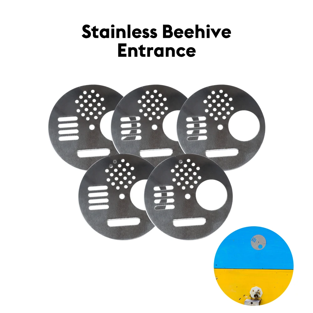 5 шт. круглые ворота для пчеловодства мед пчелиный улей дверная клетка входной