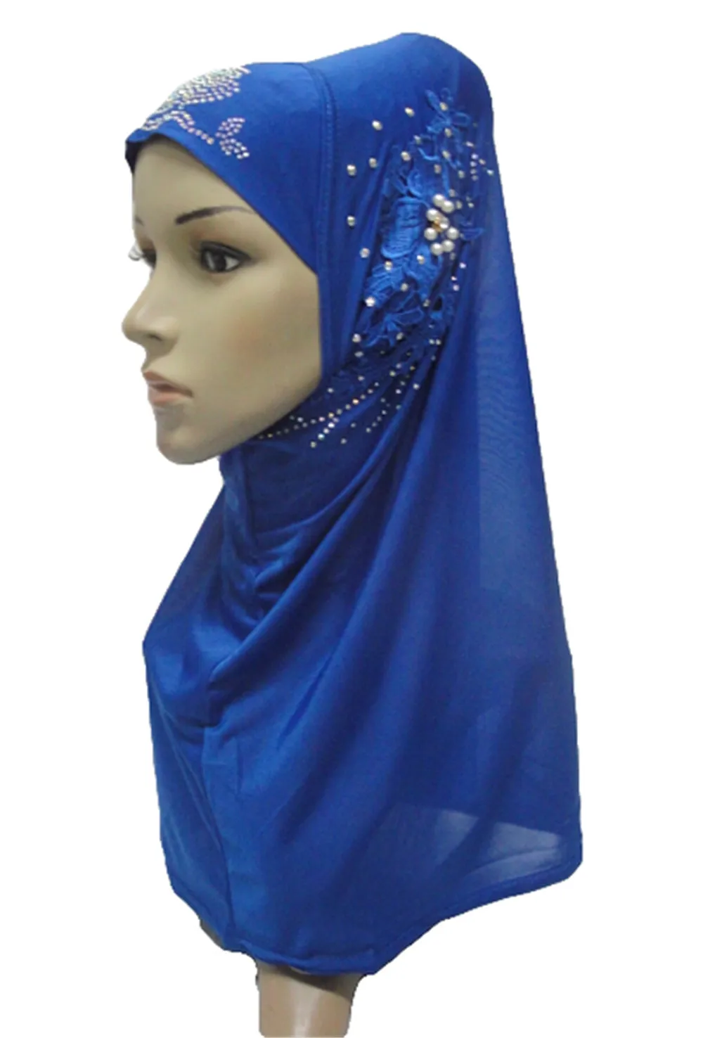 Модный женский мгновенный хиджаб головной платок шапки Amira мусульманский один