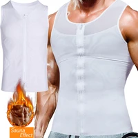 mens slimming body shaper waist trainer gynecomastia vest chest compression shirt abs abdomen slim tank top undershirt shapewear