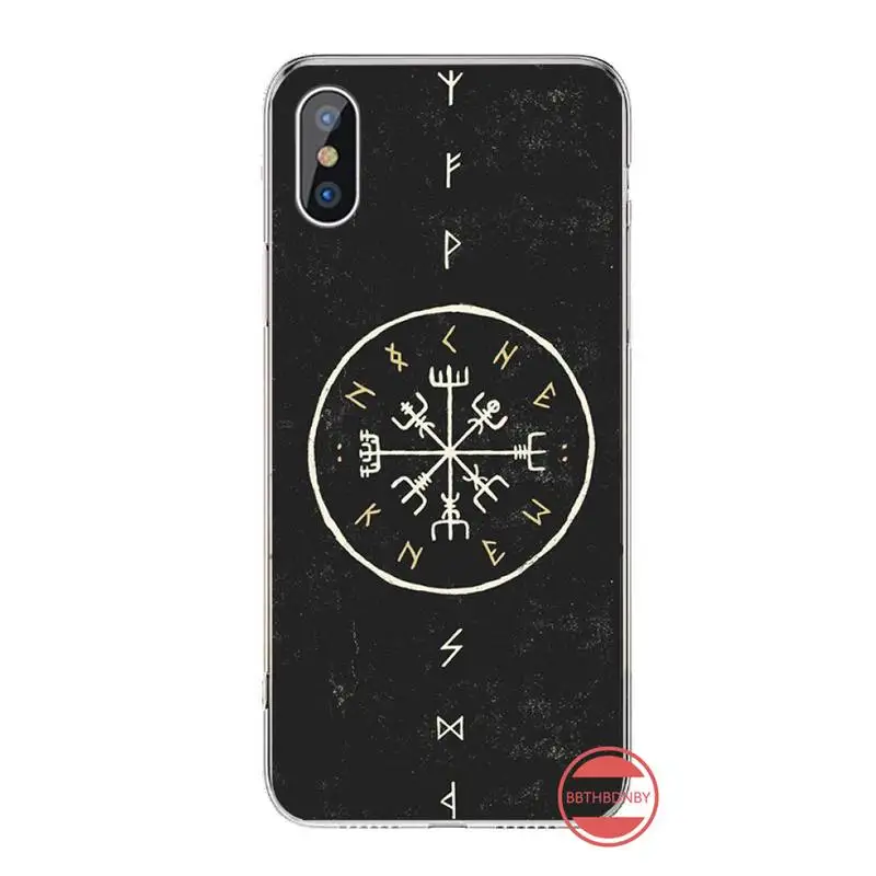 

Viking Vegvisir Odin Nordic Fitted luxury Phone Case shell For iphone 12 5 5s 5c se 6 6s 7 8 plus x xs xr 11 pro max