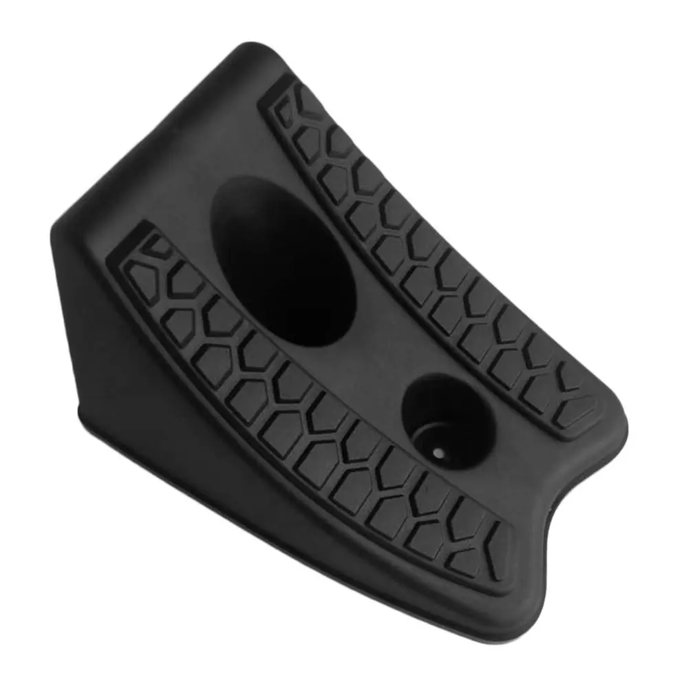 High Quality 2PCS Wheel Chocks Skid Resist Rubber Strength Car Stopper Control Alignment Block Tire Support Pad | Автомобили и