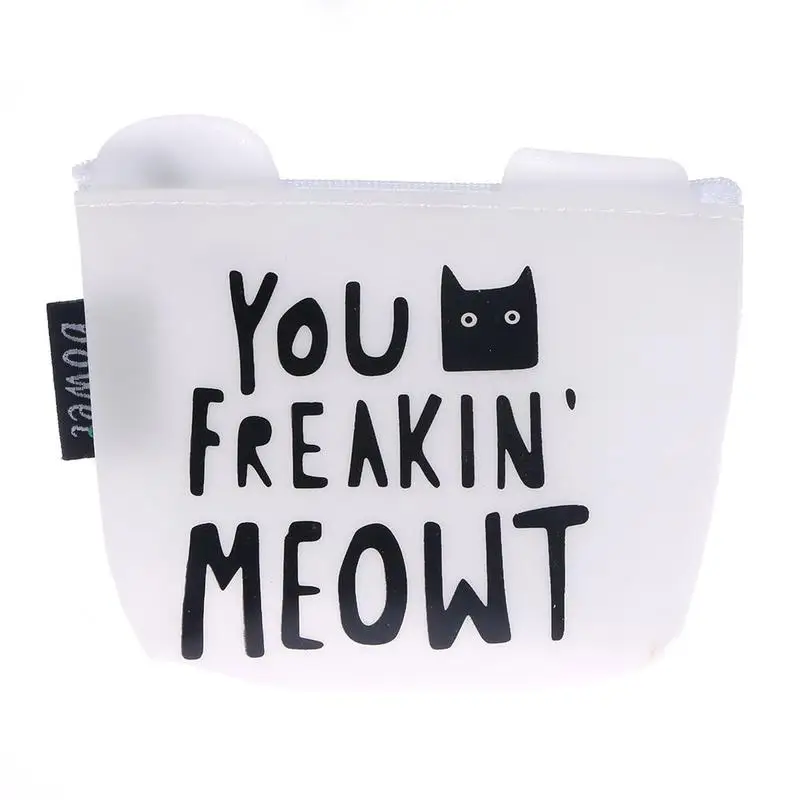 Женский мини кошелек для мелочи маленький держатель из силикагеля с