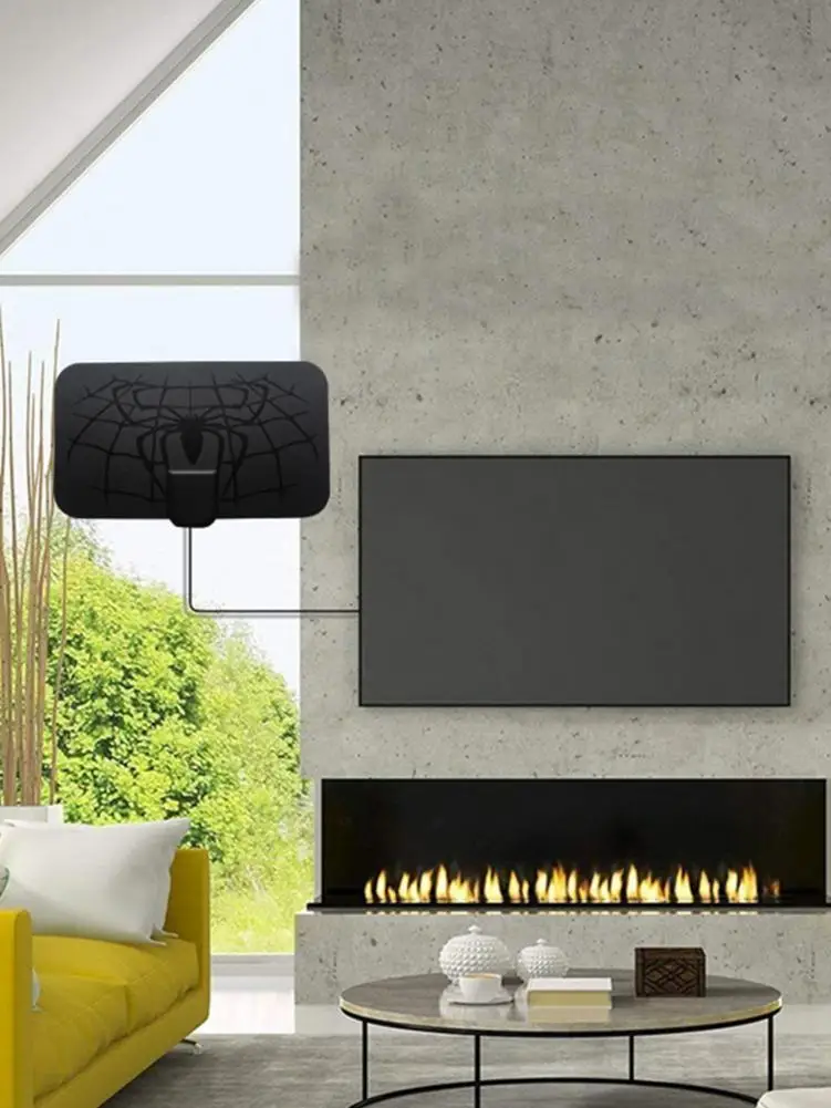 Внутренняя цифровая фотовспышка 1500 миль усиленная HDTV антенна 4K Isdb-tb местный