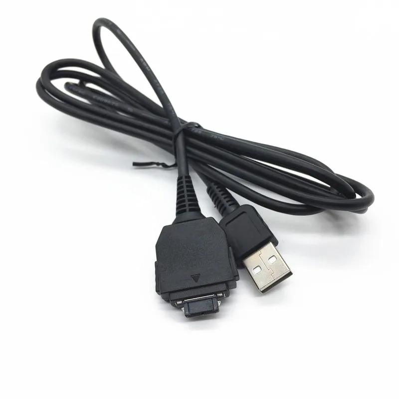 5FT USB Cable VMC-MD1 for Sony Camera DSC-P100 DSC-P120 DSC-P150 DSC-P200 DSC-T2/G DSC-T2/L DSC-T2/P DSC-T2/W DSC-T2/B DSC-T5 - Цвет: Черный