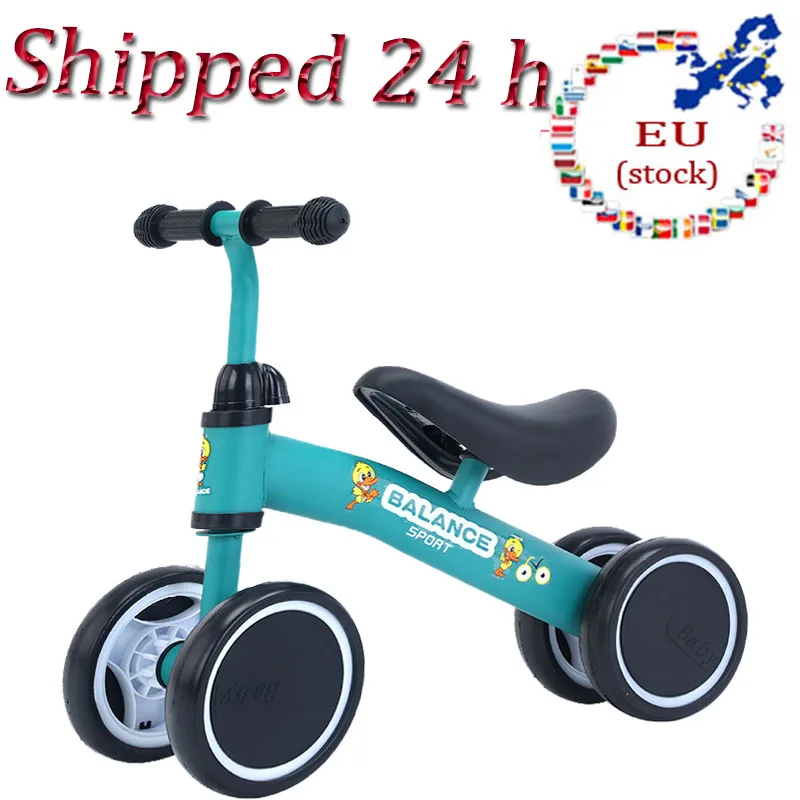 6-дюймовый скутер 4-колесный Балансирующий велосипед для ходьбы обучающий