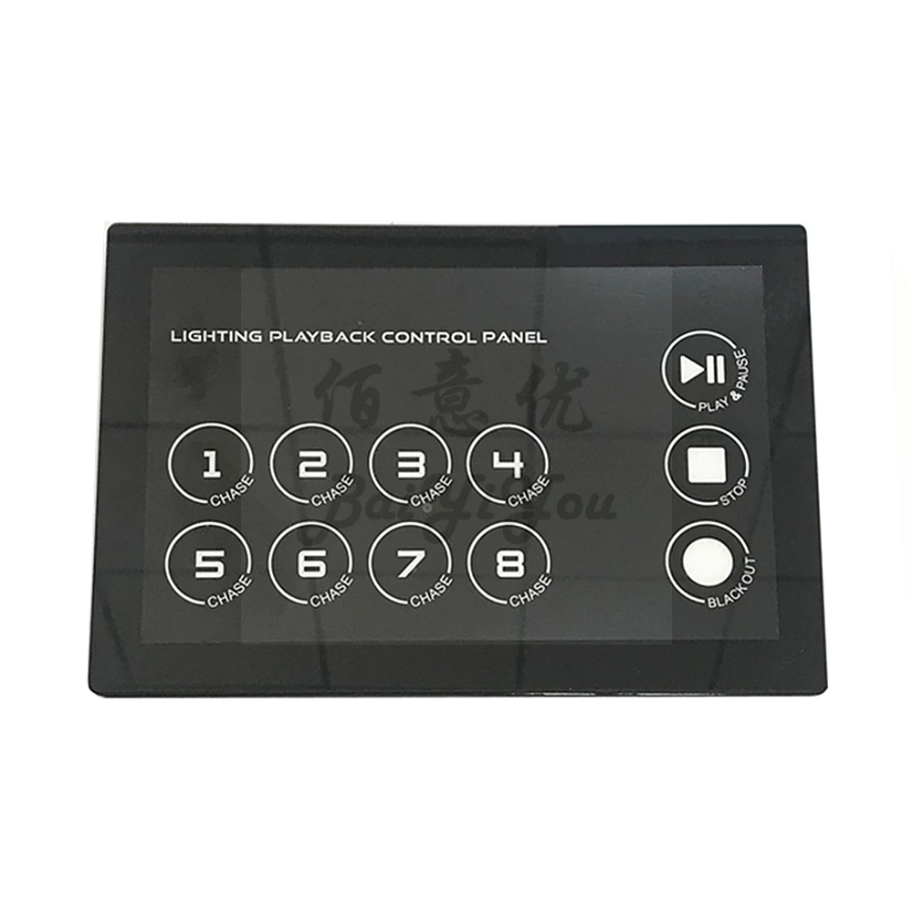 1 компл./лот новый 1024 DMX рекордер с Powercon аудио MIDI RJ45 вход светильник
