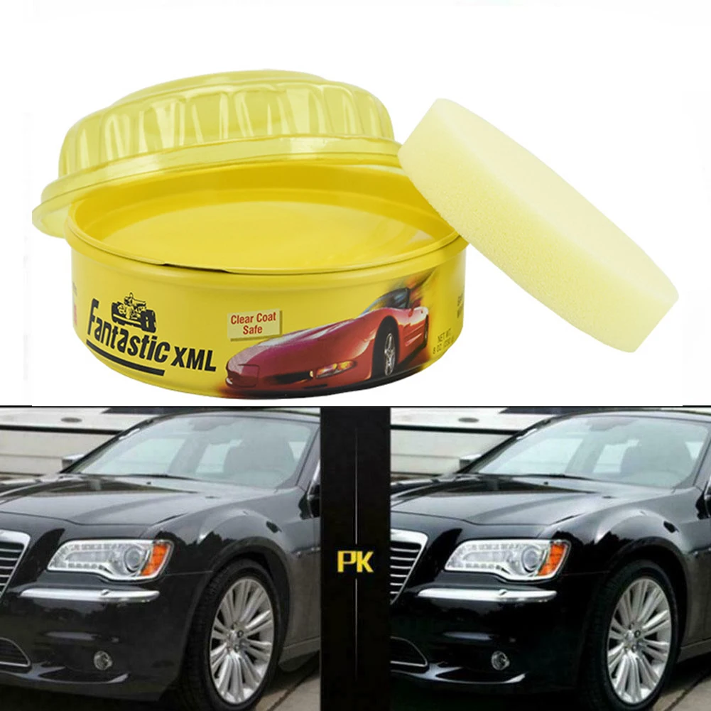 

230g Premium Carnauba Wax Car Polish Super Hydrophobic To Remove Scratches Car Cleaning Refurbishment Agent Car Beauty
