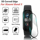 3-1 шт., 3D Защитная пленка для Xiaomi mi band 5, 3D пленка с закругленными краями для miband6 Smart Band, мягкая защитная пленка для miband 6