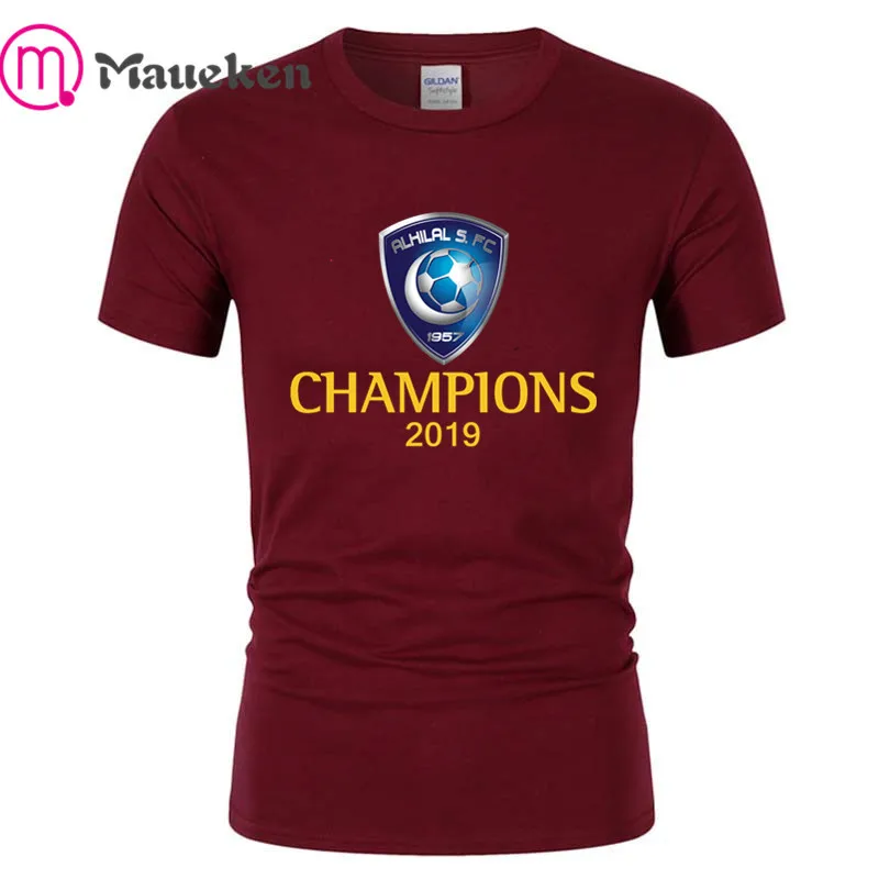 Al Hilal Al-Hilal champions, забавная Мужская футболка, модная, хлопок, хип-хоп футболка, топы, футболки, брендовая одежда