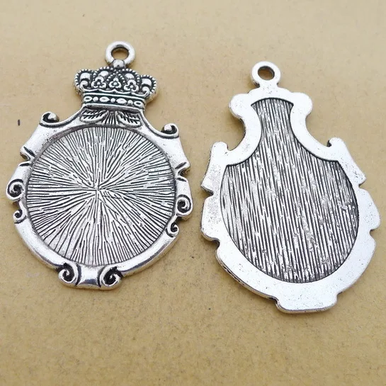

Newest 3Pieces 35*53mm Mixed Alloy Antique Silver Color Cork Base Charms Keychain Pendant Accessory For DIY Jewelry Making