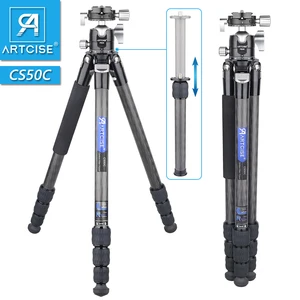 carbon fiber tripod for camera professional lightweight compact tripod for travel camera stand with low gravity center ball head free global shipping