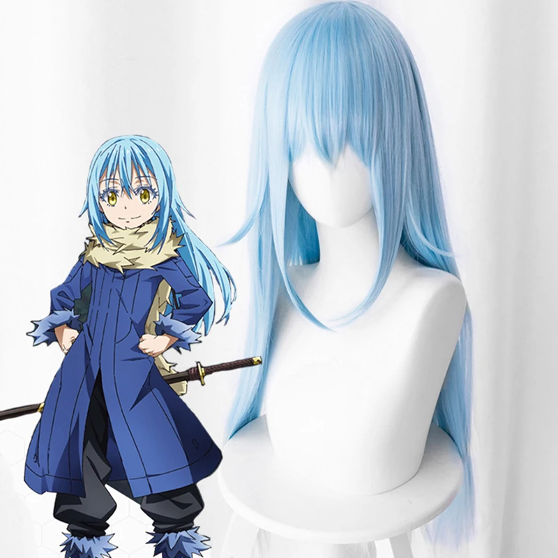 

Anime That Time I Got Reincarnated As A Slime Cosplay Wig Rimuru Tempest Cosplay Wigs Tensei Shitara Slime Datta Ken Halloween