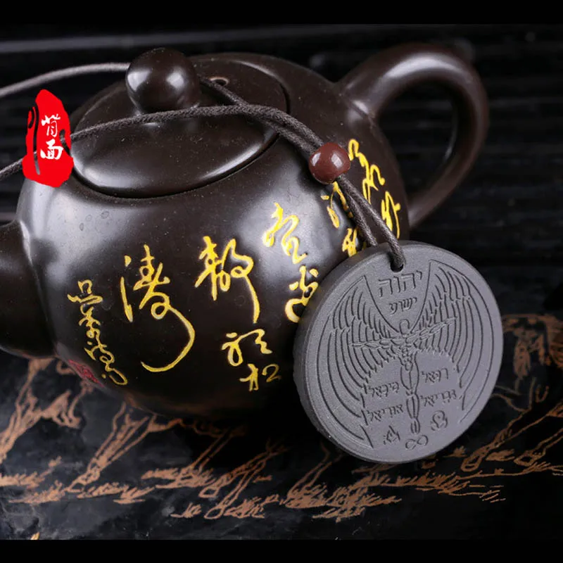 Кулон с круглым камнем для мужчин и женщин Ювелирное Украшение в стиле квантовой