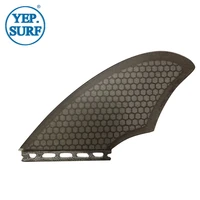 1pc central fin surf fins middel fin for single tabs fins black colo keel fins quillas fins surfboard accessories in surfing