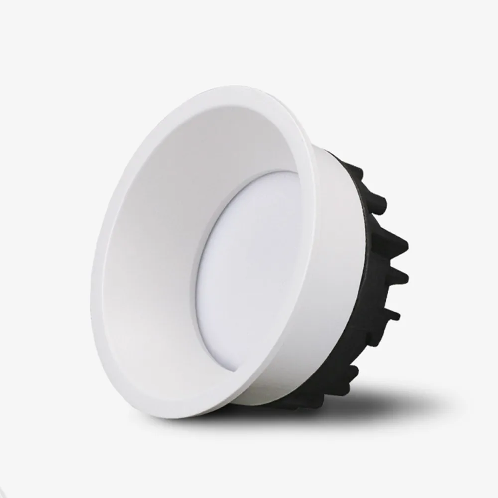 Три Цвет светильник сменный Светодиодный точечный s утопленный потолочный 12W 10W 7W