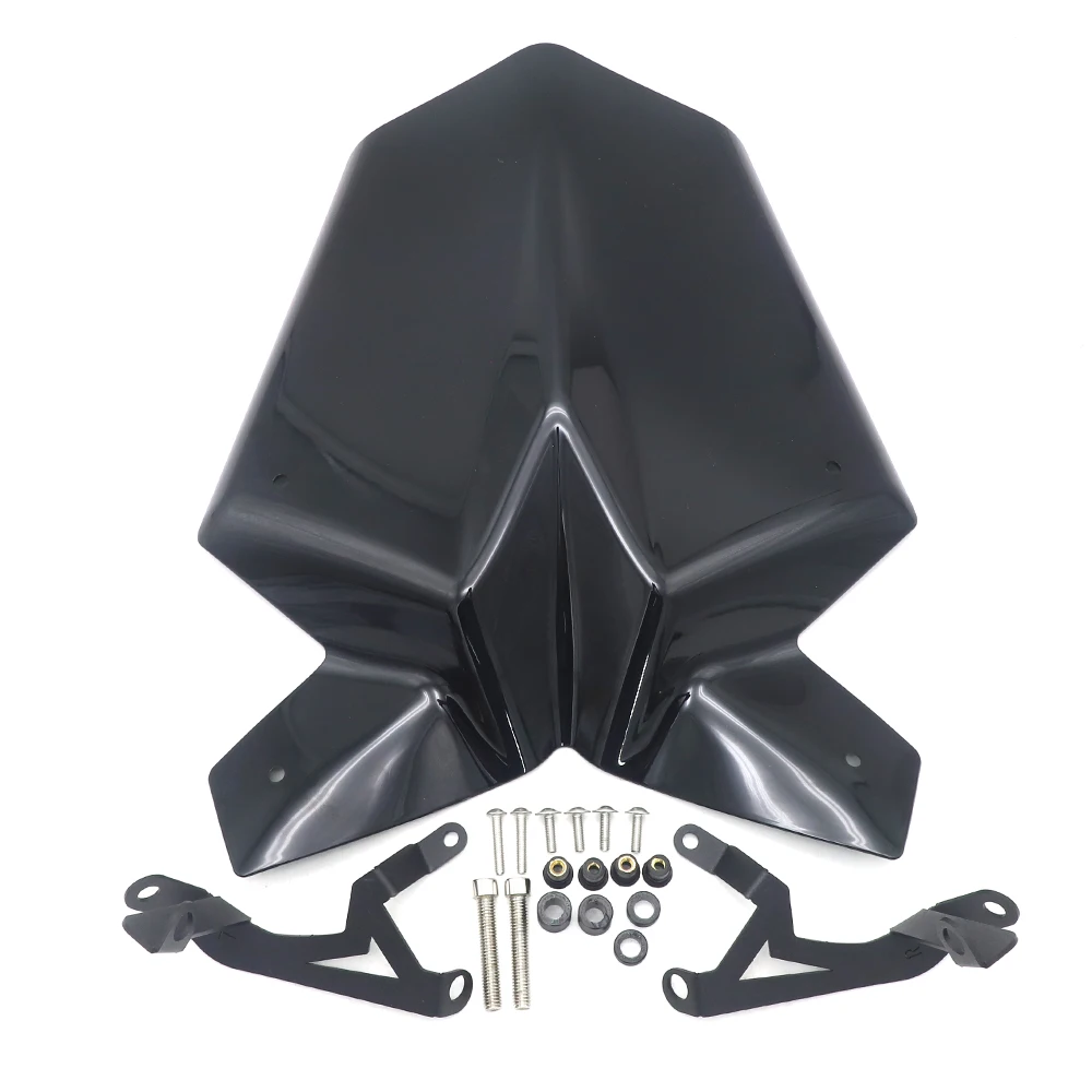 Мото спорт лобовое стекло козырек ветрового стекла Viser подходит для Duke 125 390 2017 2018
