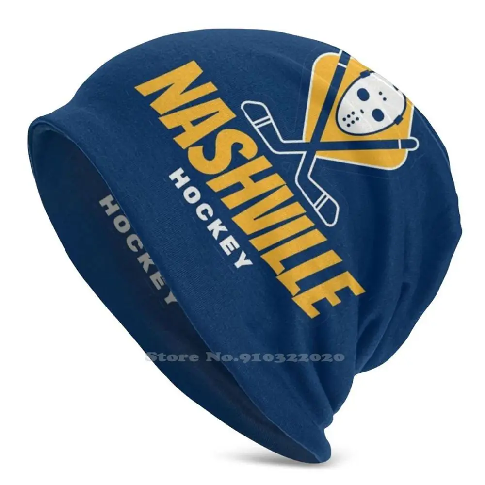 

Hockey Knit Beanie Hat Men Women Winter Diy Cap Nashville Hockey Ice Hockey Lnh Hockey Hockey Nashville Hockey Hockey Tennessee