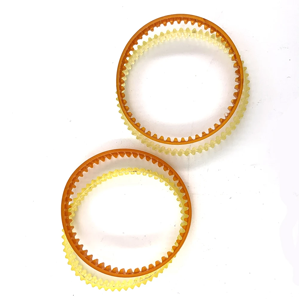 

1 pair Jewelry Rotary Tumbler Conveyor Belt KT6808 kt 2000 Roller Polishing Machine Fitting Rubber Chain Dentate Strip accessory