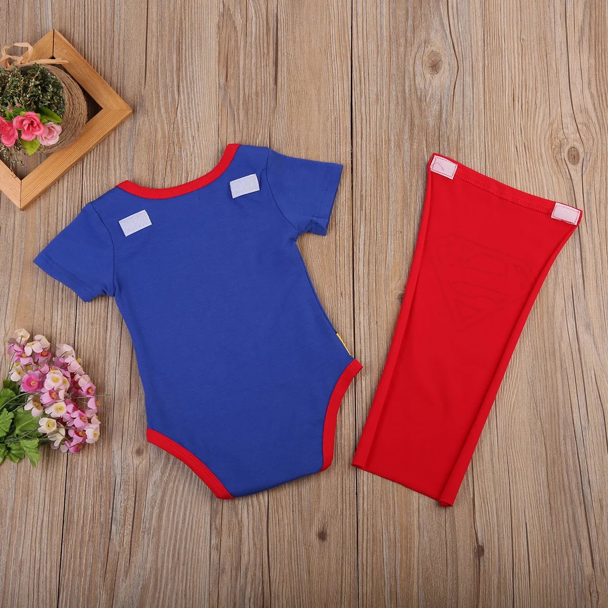 Летний комбинезон для малышей младенцев мальчиков с короткими рукавами, синего цвета, с округлым вырезом, пелерина, хлопковая одежда, костюм, милый комбинезон.