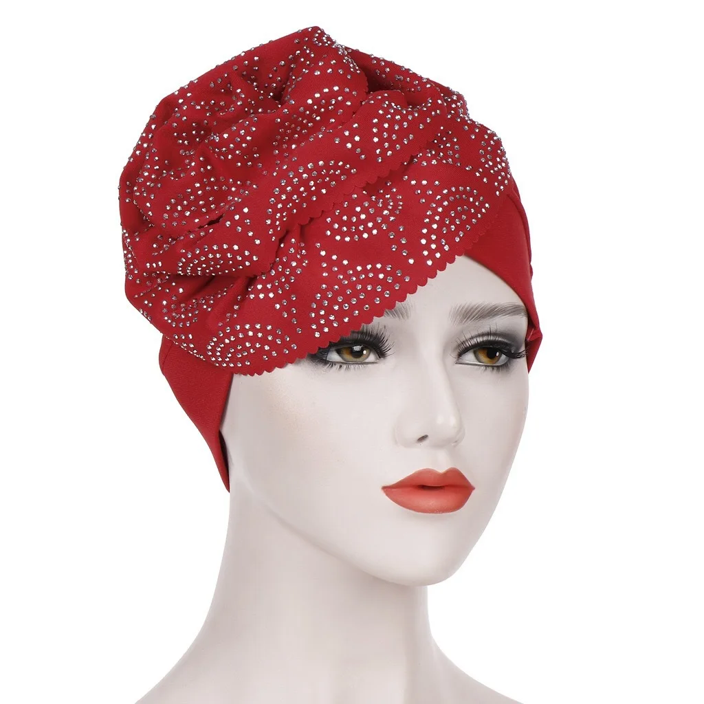 

New Hand Cut Semi-circular Super Large Flower Flanging Solid Color Hood Air Layer hijab neck cover muslim dress women
