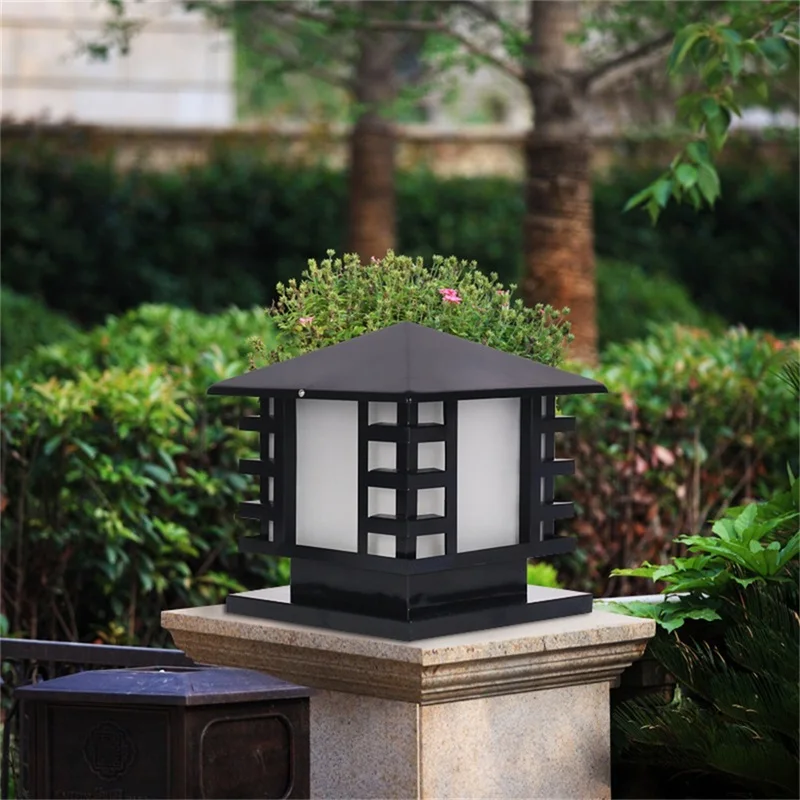 OUFULA наружный Настенный светильник Светильник Солнечный столб Современный Патио