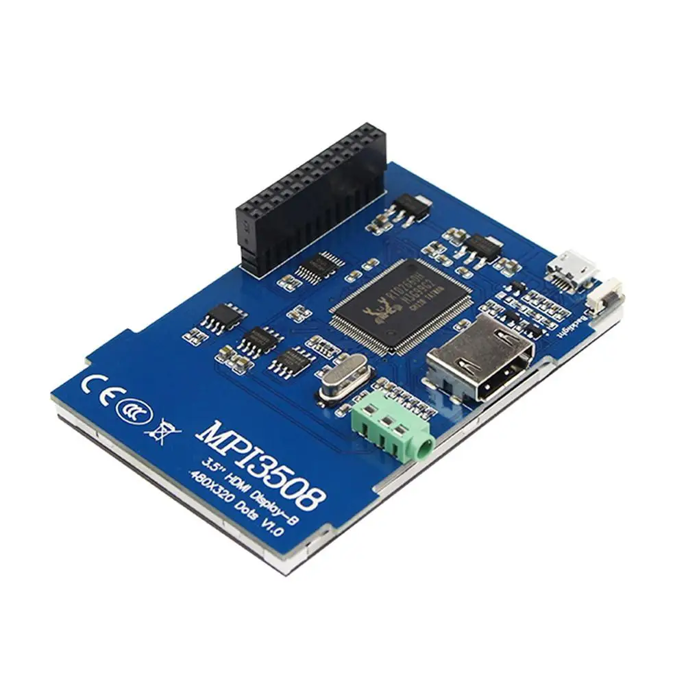Сенсорный экран 3 5 дюйма HDMI + акриловый чехол для Raspberry Pi 4|Мониторы| |