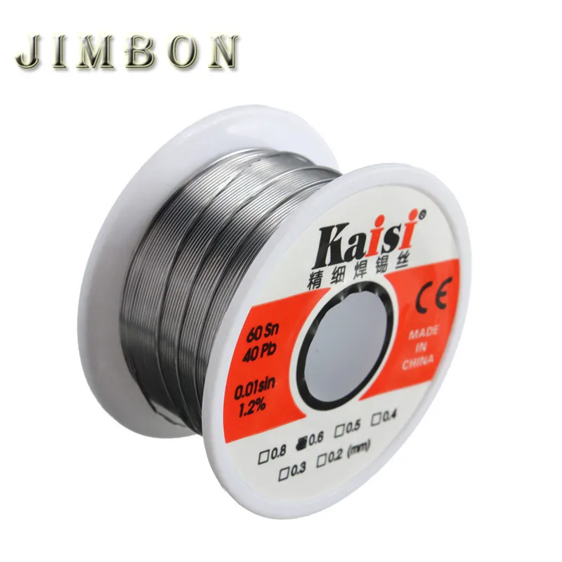 

1pc 60/40 0.6mm 50g Tin Lead Line Rosin Core Flux Solder Soldering Welding Iron Wire Reel Soldering Wire Roll