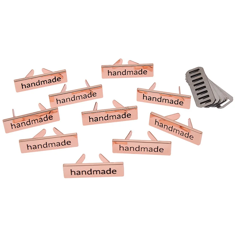 10 шт. женские сумки ручной работы с лейблом из сплава сделай сам обувь джинсы