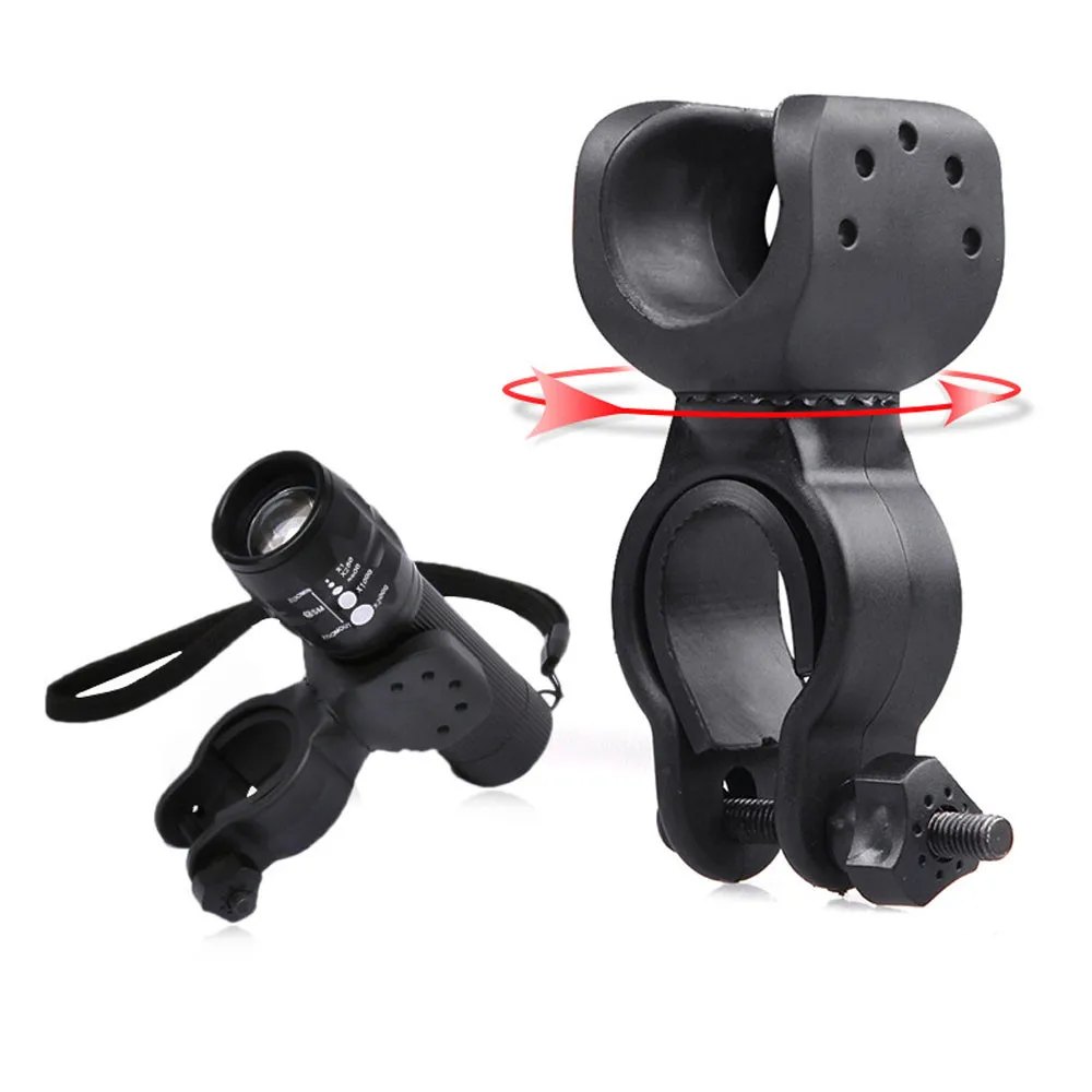 Bicycle light holder flashlight bicycle headlight bracket 360 ° rotation night riding equipment W | Спорт и развлечения