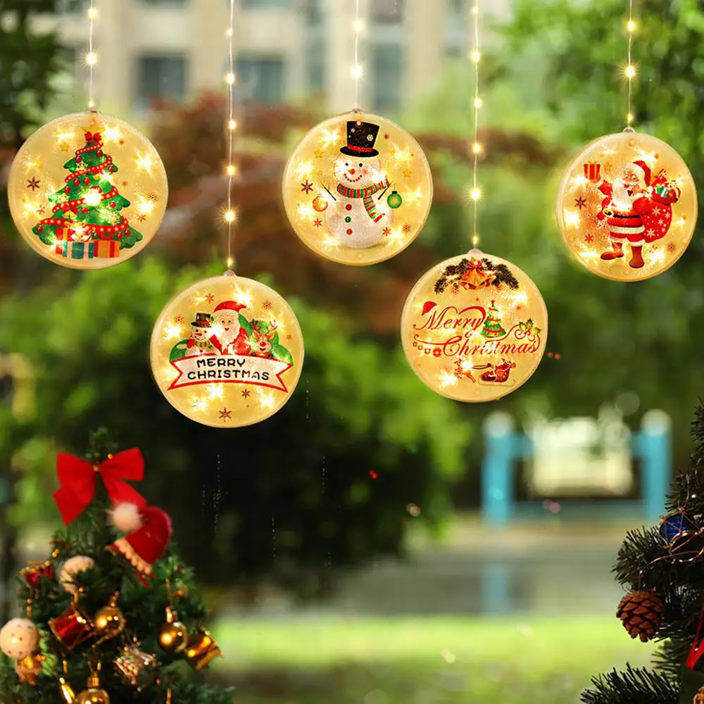 

Christmas Santa Claus Elk Bell Led Light Merry Christmas Decorations For Home 2020 Cristmas Ornament Xmas Navidad New Year 2021