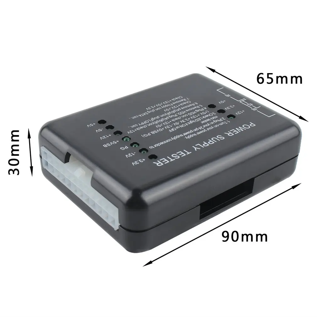 Блок питания Тестер Checker LED 20/24 Pin для PSU ATX SATA HDD тестер измеритель измерения PC Compute