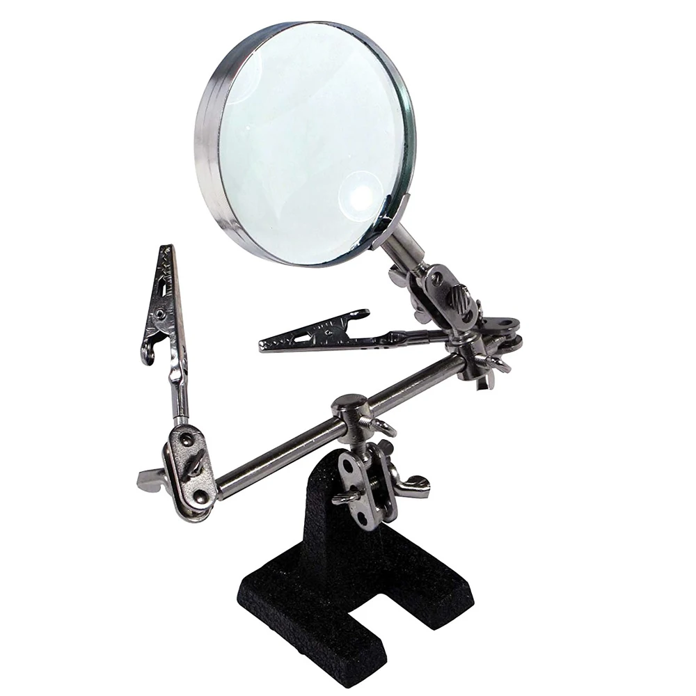 

Welding Fixture / Desktop Magnifying Glass Jewelry Engraving Tool Repair Magnifying Glass Table Clip Bracket Identification Tool