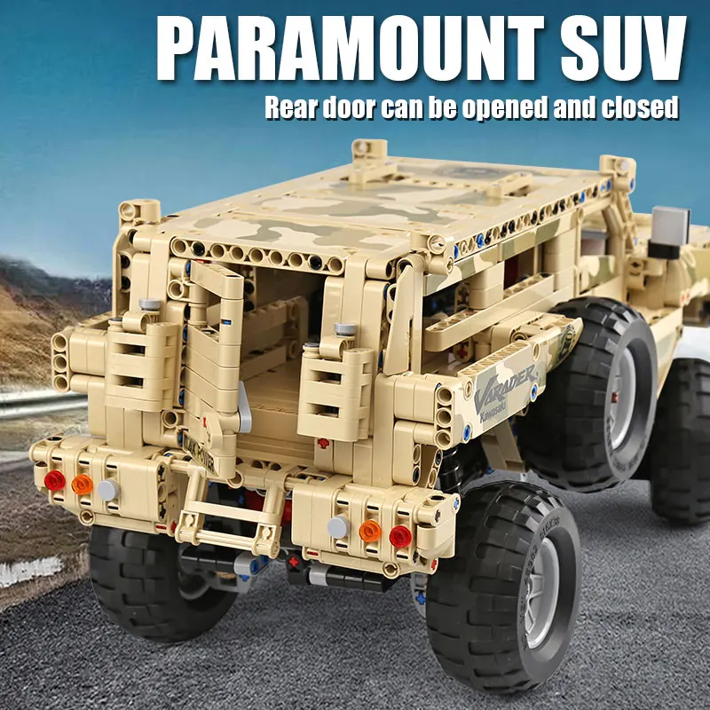 Детский конструктор Marauder модель автомобиля совместимая с моделью серии KING MOC 23007 -