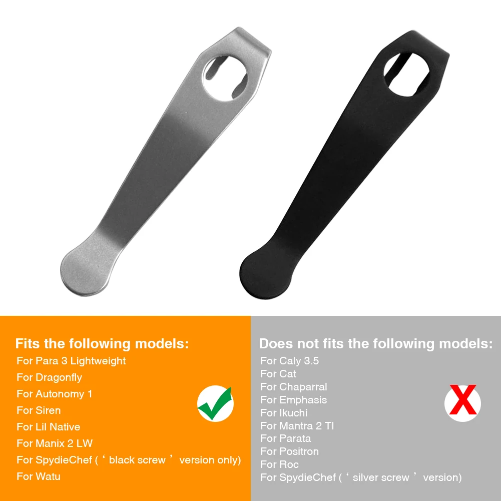 Походный охотничий нож из титанового сплава с зажимом для ремня | Инструменты