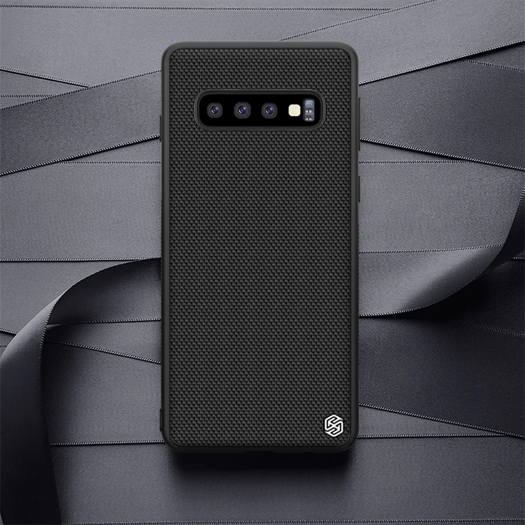 Для Samsung Galaxy S20 Ultra + 5G S10 Plus S10E чехол NILLKIN текстурированное нейлоновое волокно