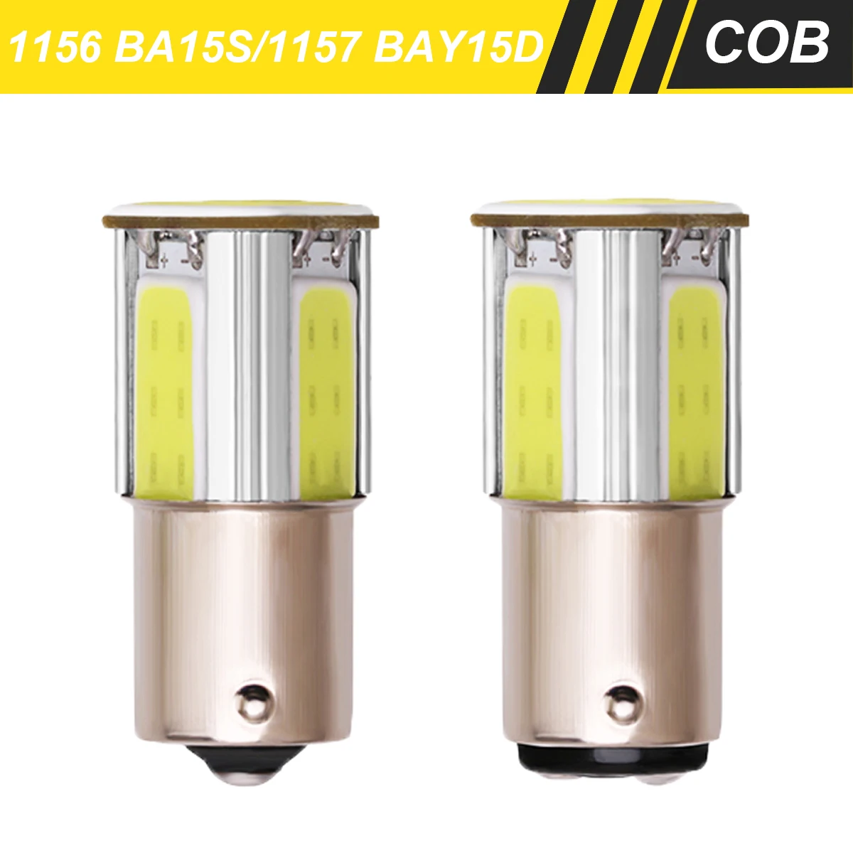 

1Pcs 1156 BA15S P21W 1157 BAY15D P215W White Red Yellow Car LED Rear Turn Signal Light Bulb Auto Brake Stop Lamp DC 12V